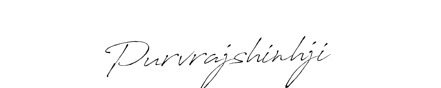 Create a beautiful signature design for name Purvrajshinhji . With this signature (Antro_Vectra) fonts, you can make a handwritten signature for free. Purvrajshinhji  signature style 6 images and pictures png