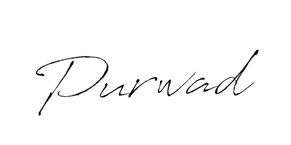 Use a signature maker to create a handwritten signature online. With this signature software, you can design (Antro_Vectra) your own signature for name Purwad. Purwad signature style 6 images and pictures png