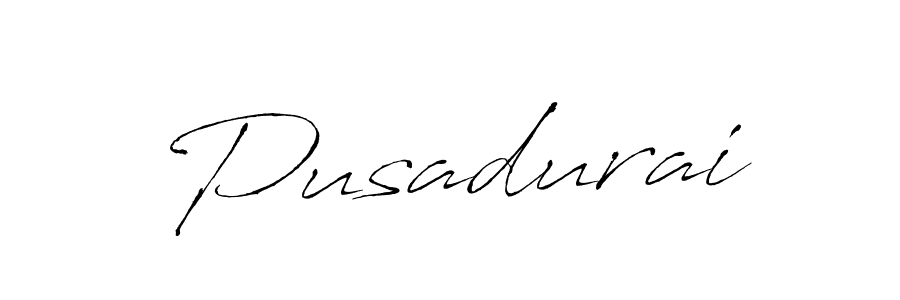 Pusadurai stylish signature style. Best Handwritten Sign (Antro_Vectra) for my name. Handwritten Signature Collection Ideas for my name Pusadurai. Pusadurai signature style 6 images and pictures png