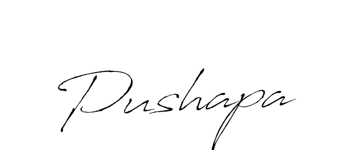 The best way (Antro_Vectra) to make a short signature is to pick only two or three words in your name. The name Pushapa include a total of six letters. For converting this name. Pushapa signature style 6 images and pictures png