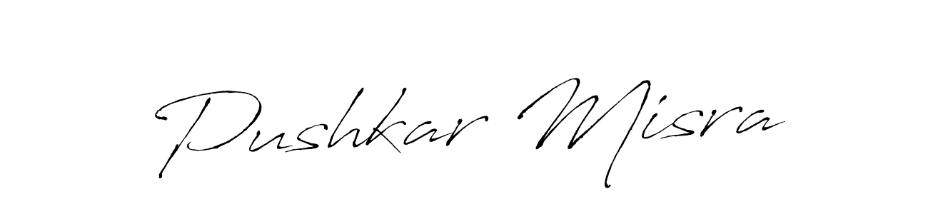 Antro_Vectra is a professional signature style that is perfect for those who want to add a touch of class to their signature. It is also a great choice for those who want to make their signature more unique. Get Pushkar Misra name to fancy signature for free. Pushkar Misra signature style 6 images and pictures png