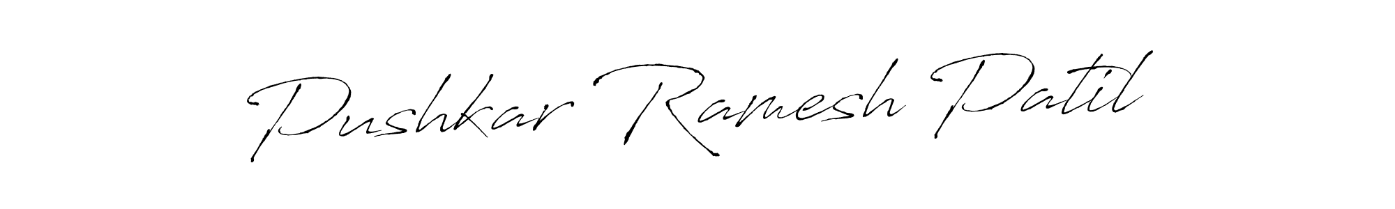 Make a beautiful signature design for name Pushkar Ramesh Patil. Use this online signature maker to create a handwritten signature for free. Pushkar Ramesh Patil signature style 6 images and pictures png