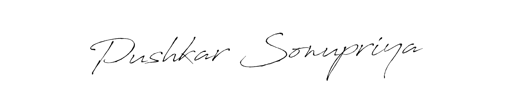 See photos of Pushkar Sonupriya official signature by Spectra . Check more albums & portfolios. Read reviews & check more about Antro_Vectra font. Pushkar Sonupriya signature style 6 images and pictures png