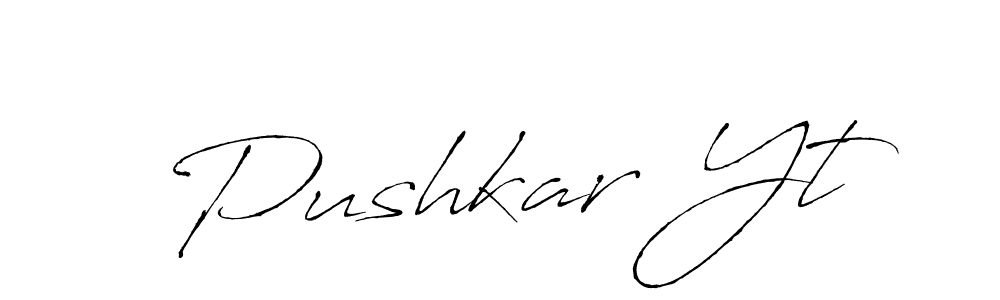 Here are the top 10 professional signature styles for the name Pushkar Yt. These are the best autograph styles you can use for your name. Pushkar Yt signature style 6 images and pictures png