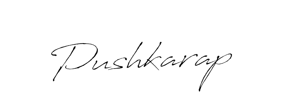 Design your own signature with our free online signature maker. With this signature software, you can create a handwritten (Antro_Vectra) signature for name Pushkarap. Pushkarap signature style 6 images and pictures png