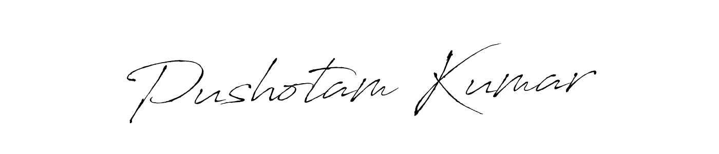 Make a beautiful signature design for name Pushotam Kumar. Use this online signature maker to create a handwritten signature for free. Pushotam Kumar signature style 6 images and pictures png