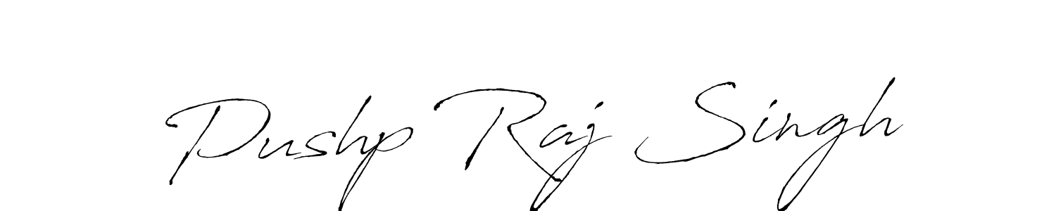 Use a signature maker to create a handwritten signature online. With this signature software, you can design (Antro_Vectra) your own signature for name Pushp Raj Singh. Pushp Raj Singh signature style 6 images and pictures png