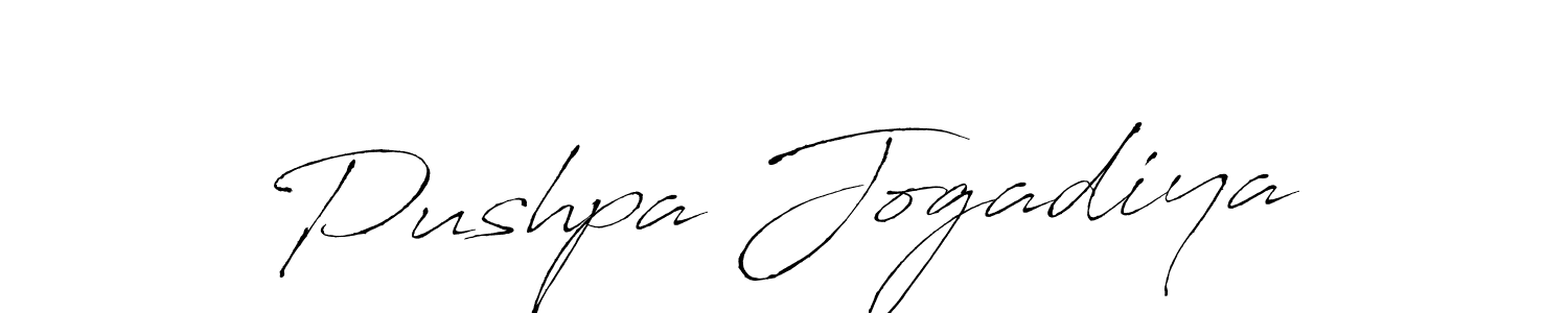 You can use this online signature creator to create a handwritten signature for the name Pushpa Jogadiya. This is the best online autograph maker. Pushpa Jogadiya signature style 6 images and pictures png