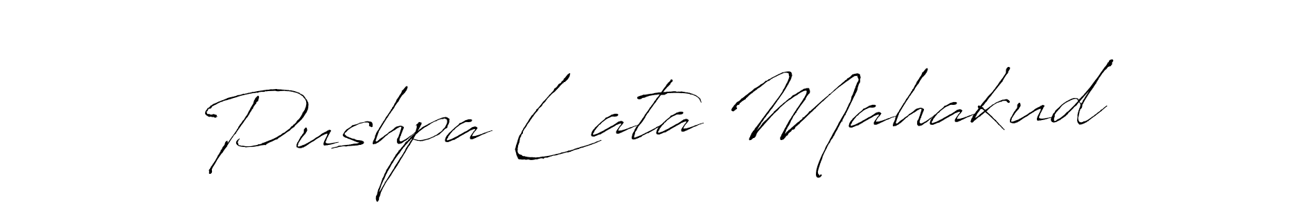 Make a beautiful signature design for name Pushpa Lata Mahakud. Use this online signature maker to create a handwritten signature for free. Pushpa Lata Mahakud signature style 6 images and pictures png