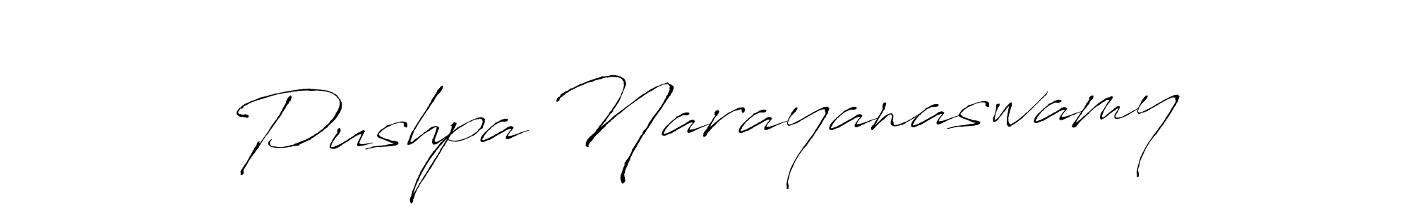 Also You can easily find your signature by using the search form. We will create Pushpa Narayanaswamy name handwritten signature images for you free of cost using Antro_Vectra sign style. Pushpa Narayanaswamy signature style 6 images and pictures png