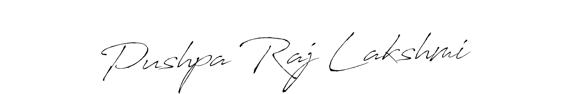 It looks lik you need a new signature style for name Pushpa Raj Lakshmi. Design unique handwritten (Antro_Vectra) signature with our free signature maker in just a few clicks. Pushpa Raj Lakshmi signature style 6 images and pictures png