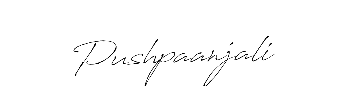 Best and Professional Signature Style for Pushpaanjali. Antro_Vectra Best Signature Style Collection. Pushpaanjali signature style 6 images and pictures png