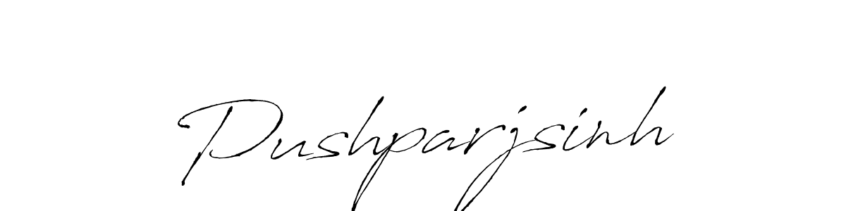 Design your own signature with our free online signature maker. With this signature software, you can create a handwritten (Antro_Vectra) signature for name Pushparjsinh. Pushparjsinh signature style 6 images and pictures png