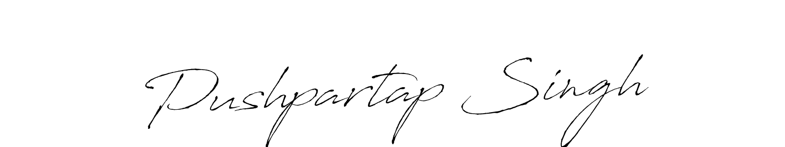 Antro_Vectra is a professional signature style that is perfect for those who want to add a touch of class to their signature. It is also a great choice for those who want to make their signature more unique. Get Pushpartap Singh name to fancy signature for free. Pushpartap Singh signature style 6 images and pictures png