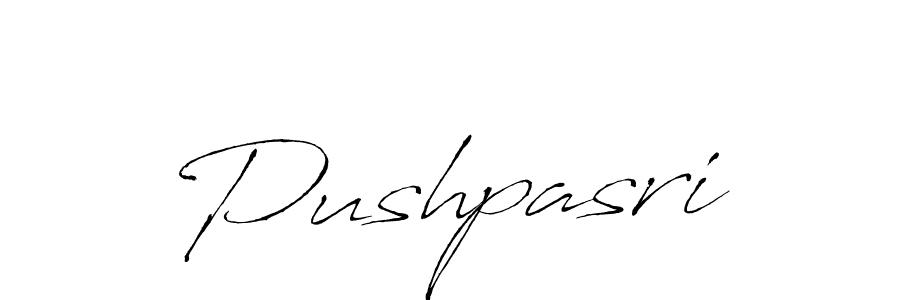 Create a beautiful signature design for name Pushpasri. With this signature (Antro_Vectra) fonts, you can make a handwritten signature for free. Pushpasri signature style 6 images and pictures png