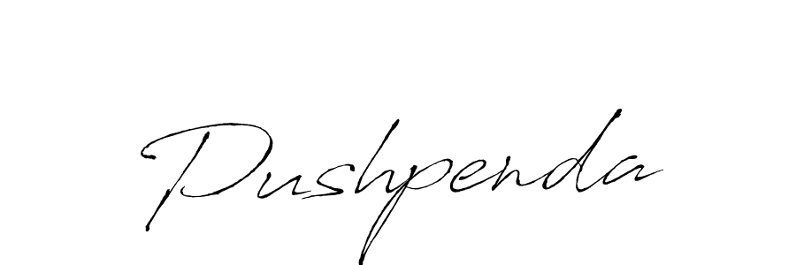 Pushpenda stylish signature style. Best Handwritten Sign (Antro_Vectra) for my name. Handwritten Signature Collection Ideas for my name Pushpenda. Pushpenda signature style 6 images and pictures png