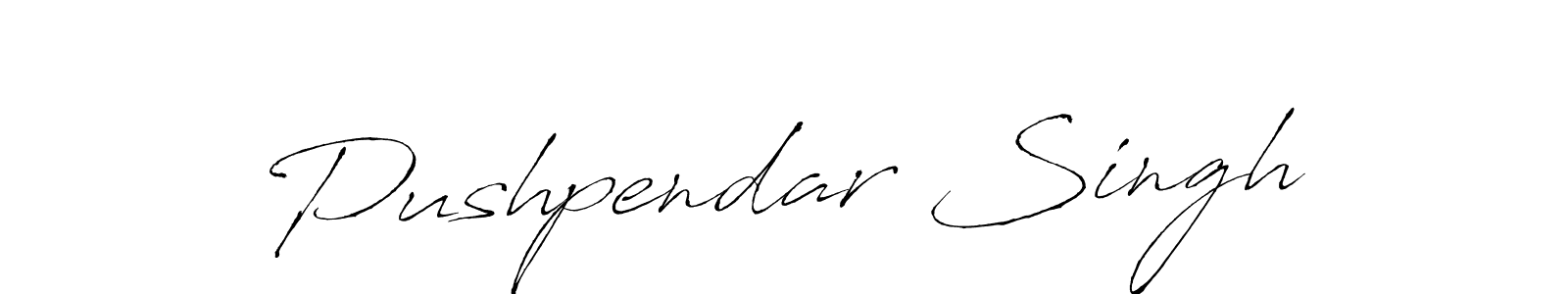 Antro_Vectra is a professional signature style that is perfect for those who want to add a touch of class to their signature. It is also a great choice for those who want to make their signature more unique. Get Pushpendar Singh name to fancy signature for free. Pushpendar Singh signature style 6 images and pictures png
