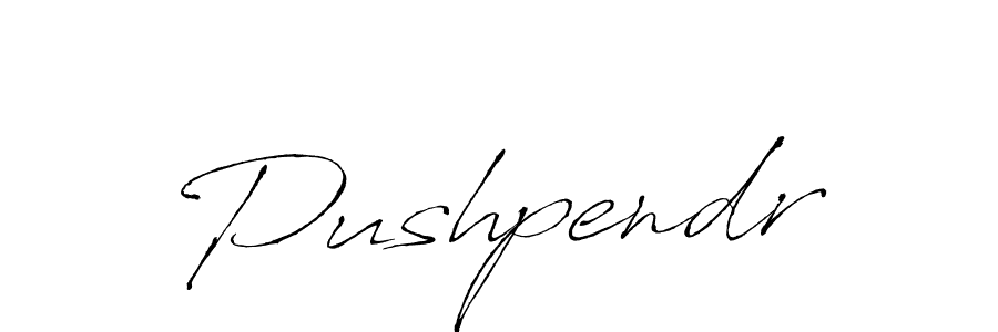 Also we have Pushpendr name is the best signature style. Create professional handwritten signature collection using Antro_Vectra autograph style. Pushpendr signature style 6 images and pictures png