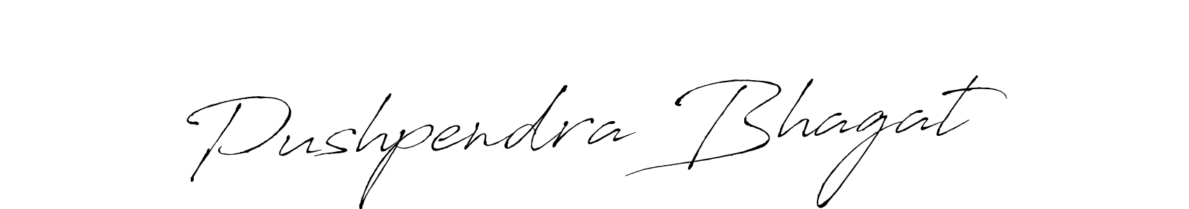 How to make Pushpendra Bhagat signature? Antro_Vectra is a professional autograph style. Create handwritten signature for Pushpendra Bhagat name. Pushpendra Bhagat signature style 6 images and pictures png