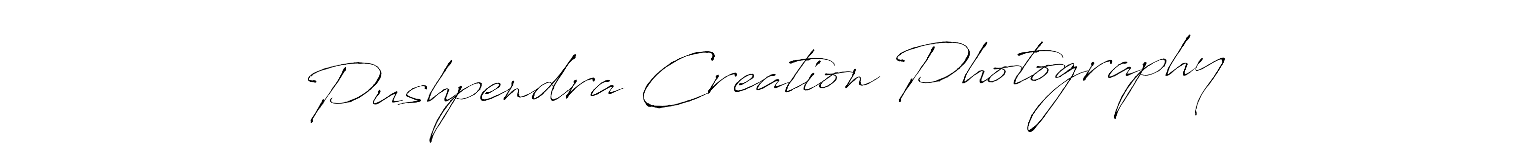 You should practise on your own different ways (Antro_Vectra) to write your name (Pushpendra Creation Photography) in signature. don't let someone else do it for you. Pushpendra Creation Photography signature style 6 images and pictures png