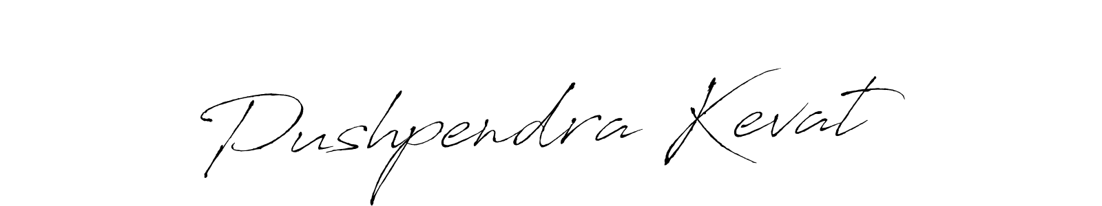 How to make Pushpendra Kevat signature? Antro_Vectra is a professional autograph style. Create handwritten signature for Pushpendra Kevat name. Pushpendra Kevat signature style 6 images and pictures png