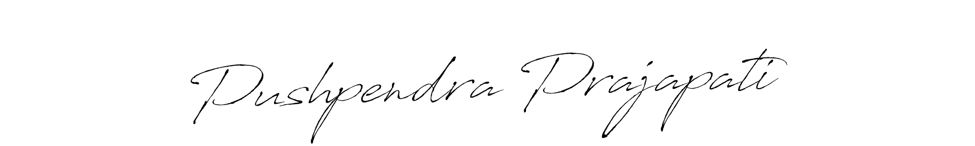 You should practise on your own different ways (Antro_Vectra) to write your name (Pushpendra Prajapati) in signature. don't let someone else do it for you. Pushpendra Prajapati signature style 6 images and pictures png