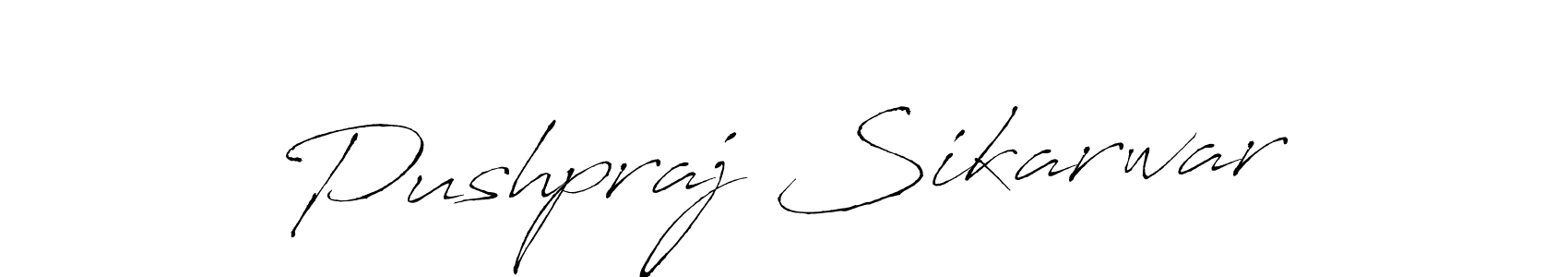 Also we have Pushpraj Sikarwar name is the best signature style. Create professional handwritten signature collection using Antro_Vectra autograph style. Pushpraj Sikarwar signature style 6 images and pictures png