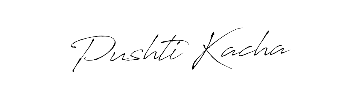 Here are the top 10 professional signature styles for the name Pushti Kacha. These are the best autograph styles you can use for your name. Pushti Kacha signature style 6 images and pictures png