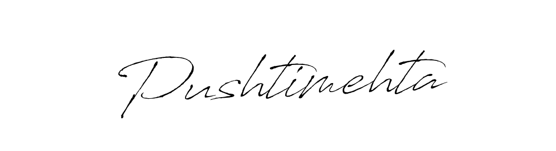 if you are searching for the best signature style for your name Pushtimehta. so please give up your signature search. here we have designed multiple signature styles  using Antro_Vectra. Pushtimehta signature style 6 images and pictures png