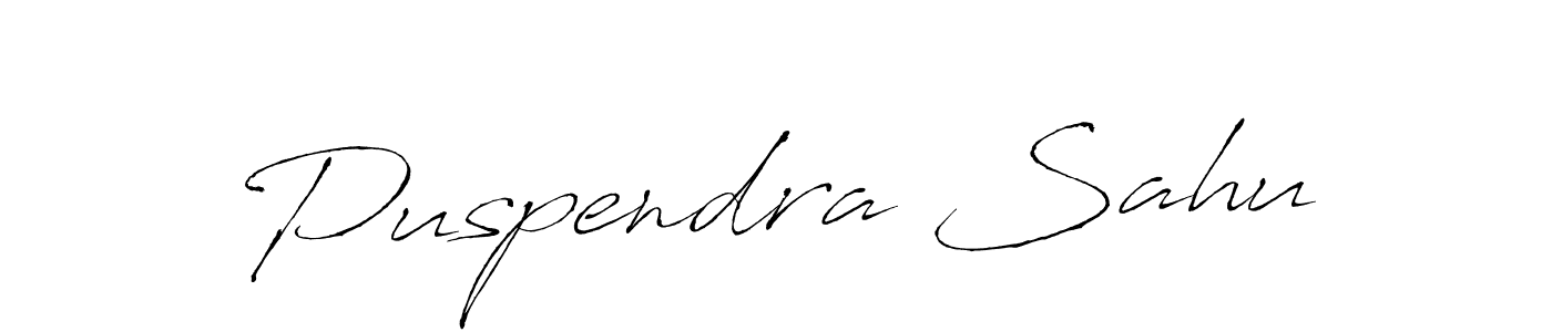 Also we have Puspendra Sahu name is the best signature style. Create professional handwritten signature collection using Antro_Vectra autograph style. Puspendra Sahu signature style 6 images and pictures png