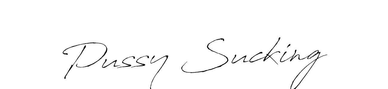 The best way (Antro_Vectra) to make a short signature is to pick only two or three words in your name. The name Pussy Sucking include a total of six letters. For converting this name. Pussy Sucking signature style 6 images and pictures png