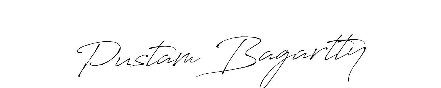 Use a signature maker to create a handwritten signature online. With this signature software, you can design (Antro_Vectra) your own signature for name Pustam Bagartty. Pustam Bagartty signature style 6 images and pictures png