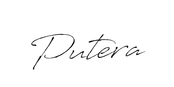 You should practise on your own different ways (Antro_Vectra) to write your name (Putera) in signature. don't let someone else do it for you. Putera signature style 6 images and pictures png