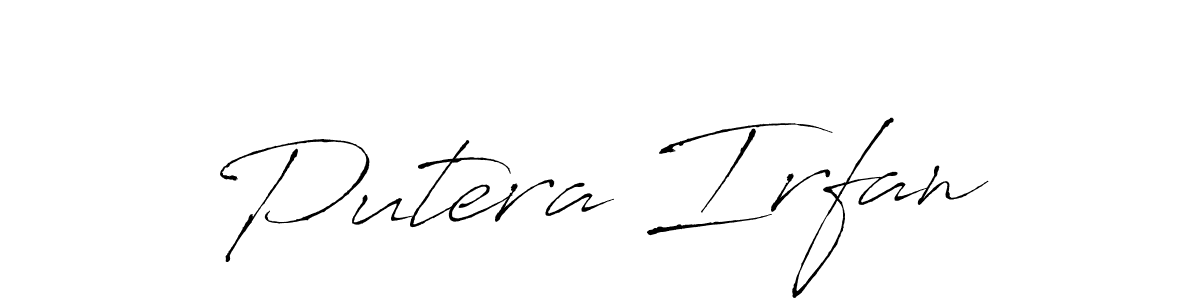 if you are searching for the best signature style for your name Putera Irfan. so please give up your signature search. here we have designed multiple signature styles  using Antro_Vectra. Putera Irfan signature style 6 images and pictures png