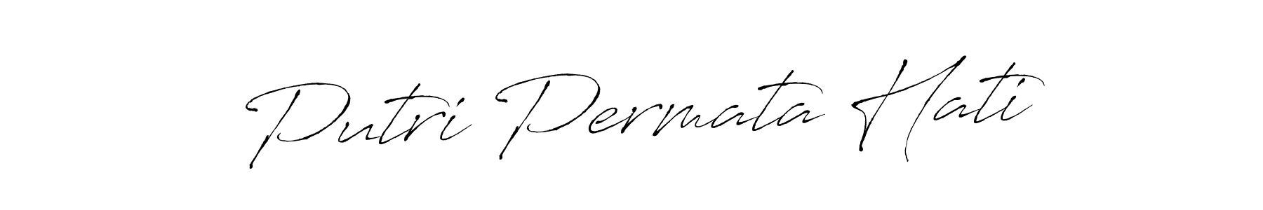 This is the best signature style for the Putri Permata Hati name. Also you like these signature font (Antro_Vectra). Mix name signature. Putri Permata Hati signature style 6 images and pictures png