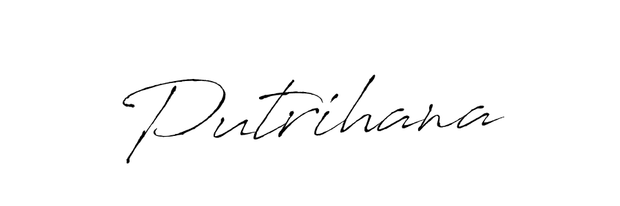 Once you've used our free online signature maker to create your best signature Antro_Vectra style, it's time to enjoy all of the benefits that Putrihana name signing documents. Putrihana signature style 6 images and pictures png