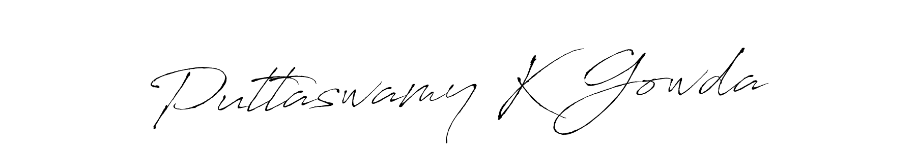 Make a beautiful signature design for name Puttaswamy K Gowda. Use this online signature maker to create a handwritten signature for free. Puttaswamy K Gowda signature style 6 images and pictures png