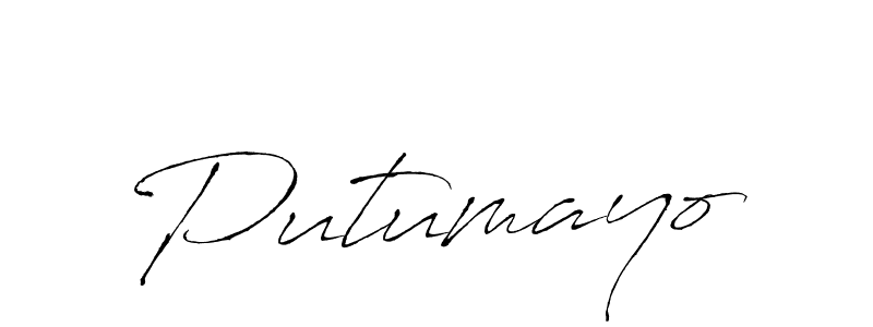 Putumayo stylish signature style. Best Handwritten Sign (Antro_Vectra) for my name. Handwritten Signature Collection Ideas for my name Putumayo. Putumayo signature style 6 images and pictures png