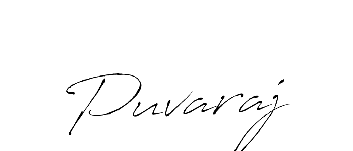 Design your own signature with our free online signature maker. With this signature software, you can create a handwritten (Antro_Vectra) signature for name Puvaraj. Puvaraj signature style 6 images and pictures png