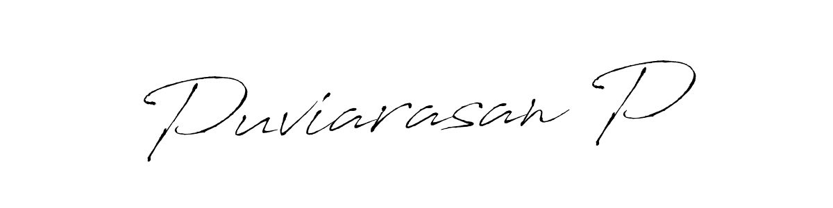 Also we have Puviarasan P name is the best signature style. Create professional handwritten signature collection using Antro_Vectra autograph style. Puviarasan P signature style 6 images and pictures png