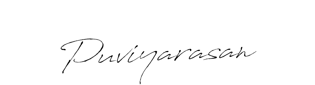 How to make Puviyarasan name signature. Use Antro_Vectra style for creating short signs online. This is the latest handwritten sign. Puviyarasan signature style 6 images and pictures png