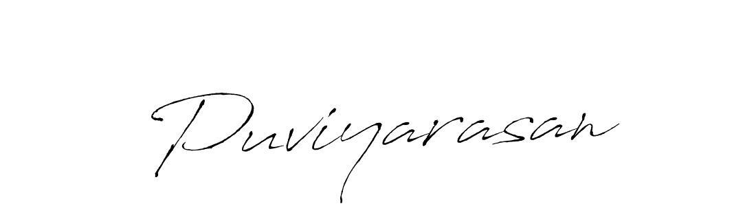 Design your own signature with our free online signature maker. With this signature software, you can create a handwritten (Antro_Vectra) signature for name Puviyarasan. Puviyarasan signature style 6 images and pictures png