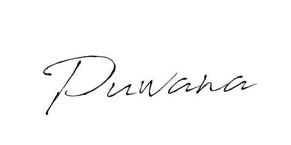 How to Draw Puwana signature style? Antro_Vectra is a latest design signature styles for name Puwana. Puwana signature style 6 images and pictures png