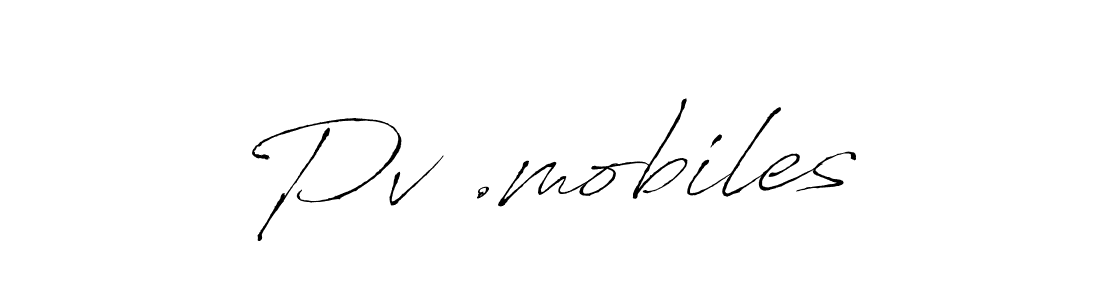 It looks lik you need a new signature style for name Pv .mobiles. Design unique handwritten (Antro_Vectra) signature with our free signature maker in just a few clicks. Pv .mobiles signature style 6 images and pictures png