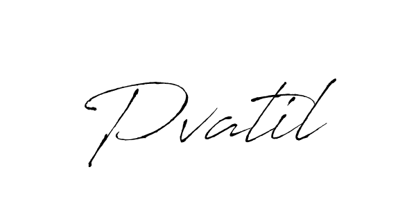 Pvatil stylish signature style. Best Handwritten Sign (Antro_Vectra) for my name. Handwritten Signature Collection Ideas for my name Pvatil. Pvatil signature style 6 images and pictures png