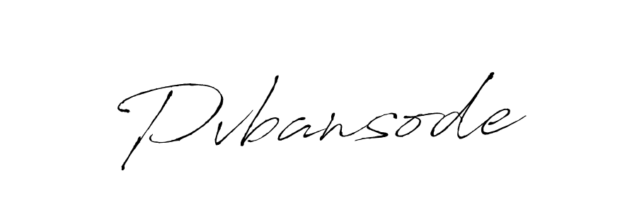 How to make Pvbansode signature? Antro_Vectra is a professional autograph style. Create handwritten signature for Pvbansode name. Pvbansode signature style 6 images and pictures png