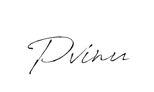 The best way (Antro_Vectra) to make a short signature is to pick only two or three words in your name. The name Pvinu include a total of six letters. For converting this name. Pvinu signature style 6 images and pictures png