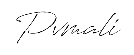 Express your personality with a custom Pvmali signature crafted with Antro_Vectra typography. Free transparent PNG download available. Pvmali signature style 6 images and pictures png