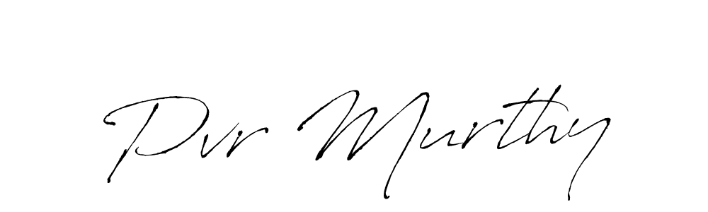 Also we have Pvr Murthy name is the best signature style. Create professional handwritten signature collection using Antro_Vectra autograph style. Pvr Murthy signature style 6 images and pictures png