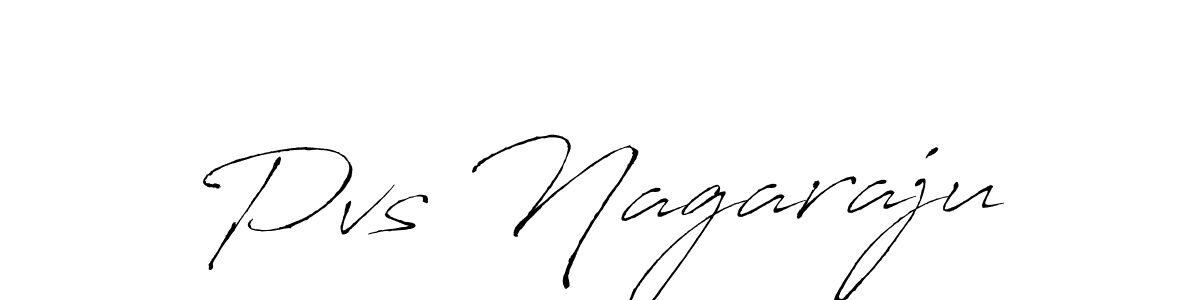 Make a beautiful signature design for name Pvs Nagaraju. With this signature (Antro_Vectra) style, you can create a handwritten signature for free. Pvs Nagaraju signature style 6 images and pictures png